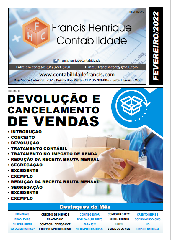 INFORMATIVO FEVEREIRO 2022